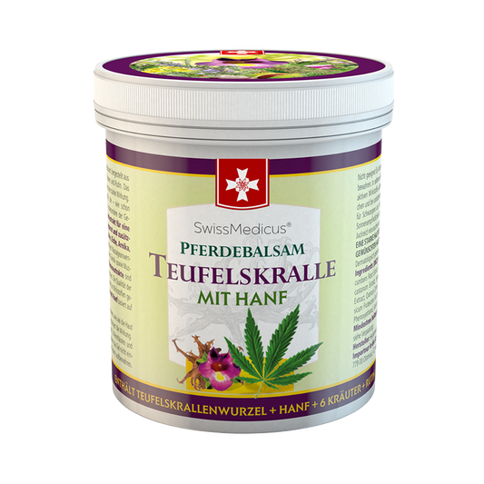 Gel da massaggio all’artiglio del diavolo con canapa