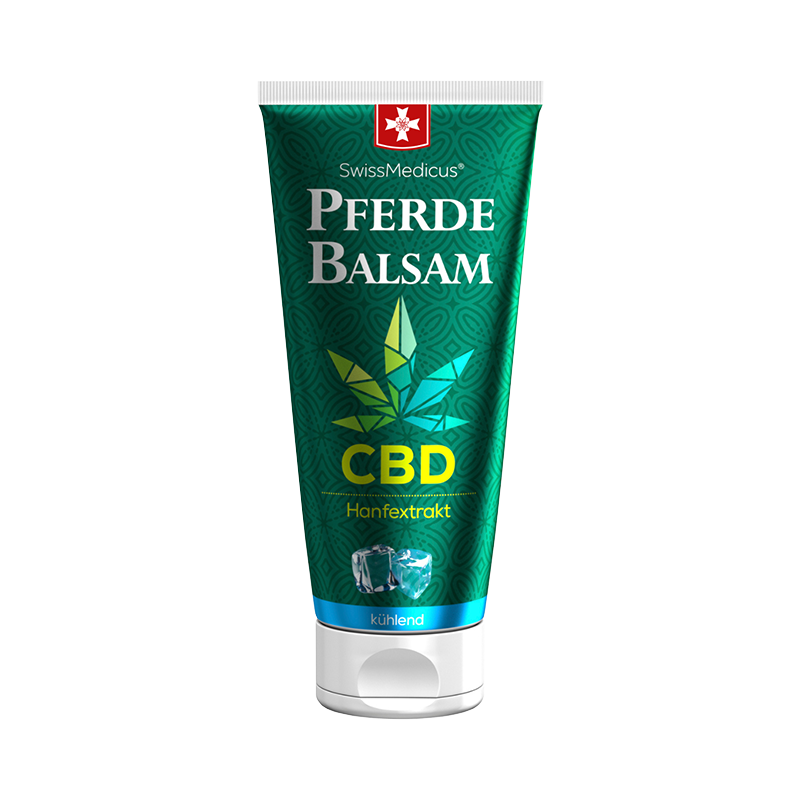 Balsamo di cavallo con CBD rinfrescante