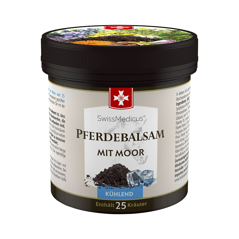 Pferdebalsam con raffreddamento della torba