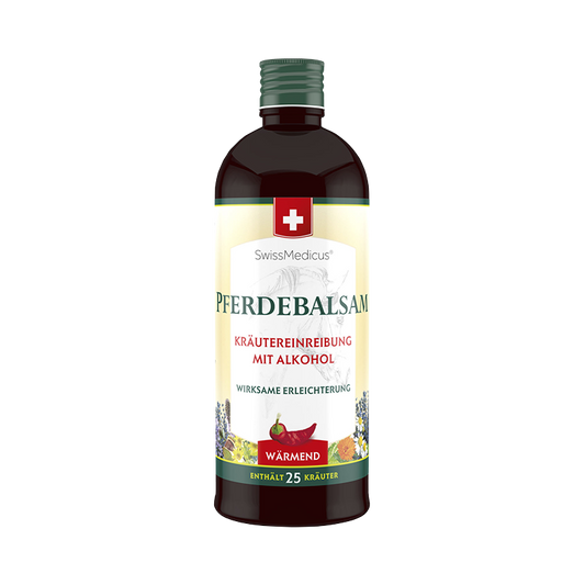 Lozione alcolica alle erbe riscaldante