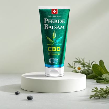 Balsamo di cavallo con CBD rinfrescante