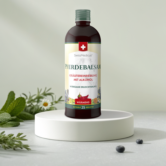 Pferdebalsam Lubrificante alcolico alle erbe caldo