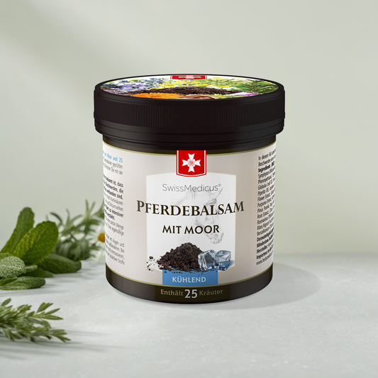 Pferdebalsam con raffreddamento della torba