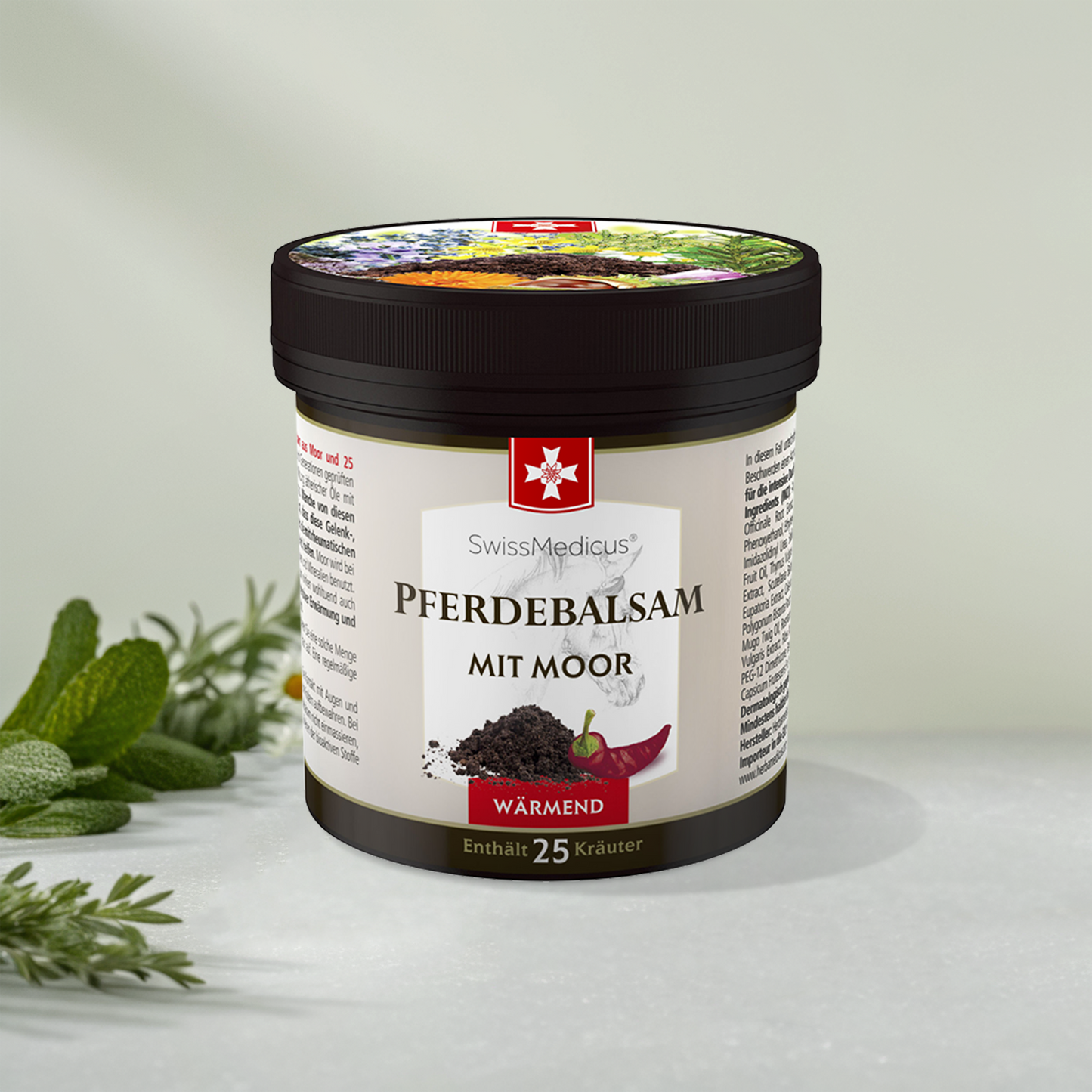 Pferdebalsam con riscaldamento alla torba