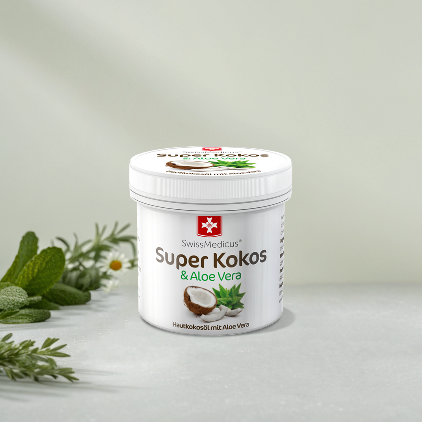 Super cocco con aloe vera per il viso