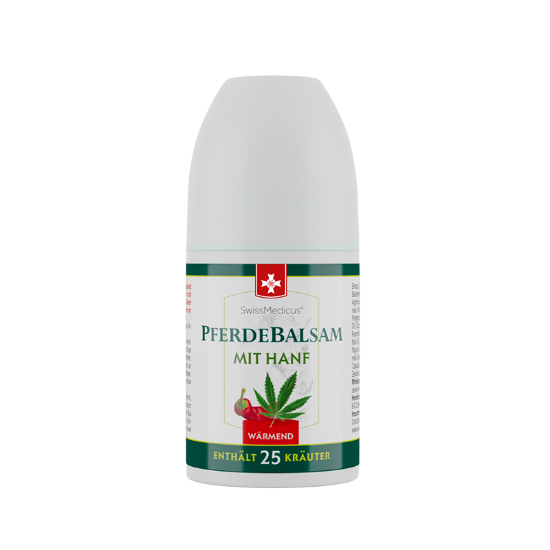 Pferdebalsam alla canapa caldo ROLL-ON
