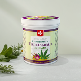 Gel da massaggio all’artiglio del diavolo con canapa