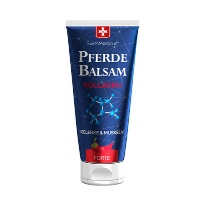 Balsamo di cavallo con collagene marino Forte riscaldante,
