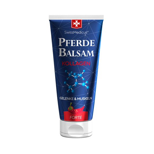 Balsamo di cavallo con collagene marino Forte riscaldante,