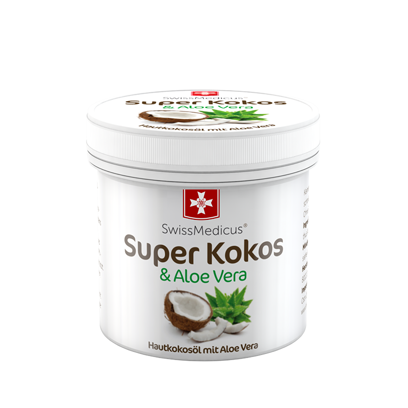 Super cocco con aloe vera per il viso