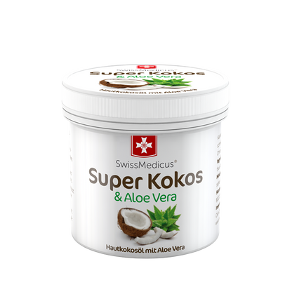 Super cocco con aloe vera per il viso