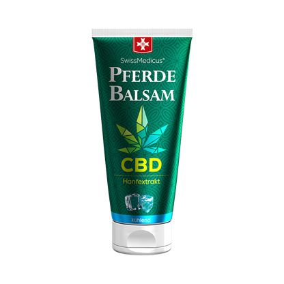 Balsamo di cavallo con CBD rinfrescante