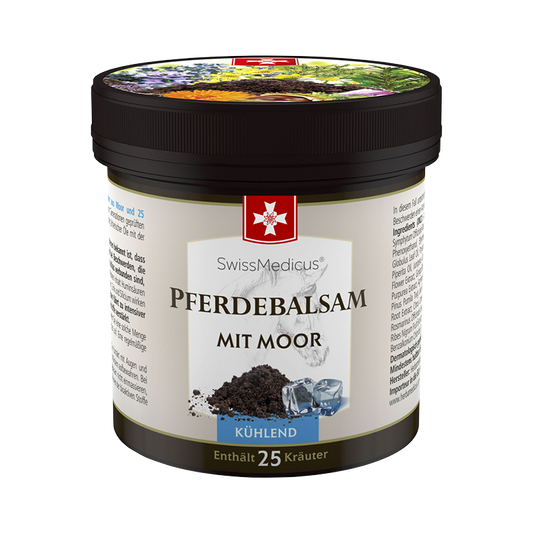 Pferdebalsam con raffreddamento della torba
