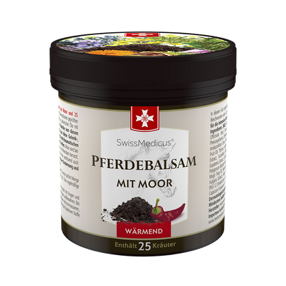 Pferdebalsam con riscaldamento alla torba