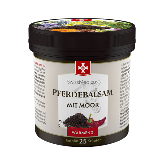 Pferdebalsam con riscaldamento alla torba