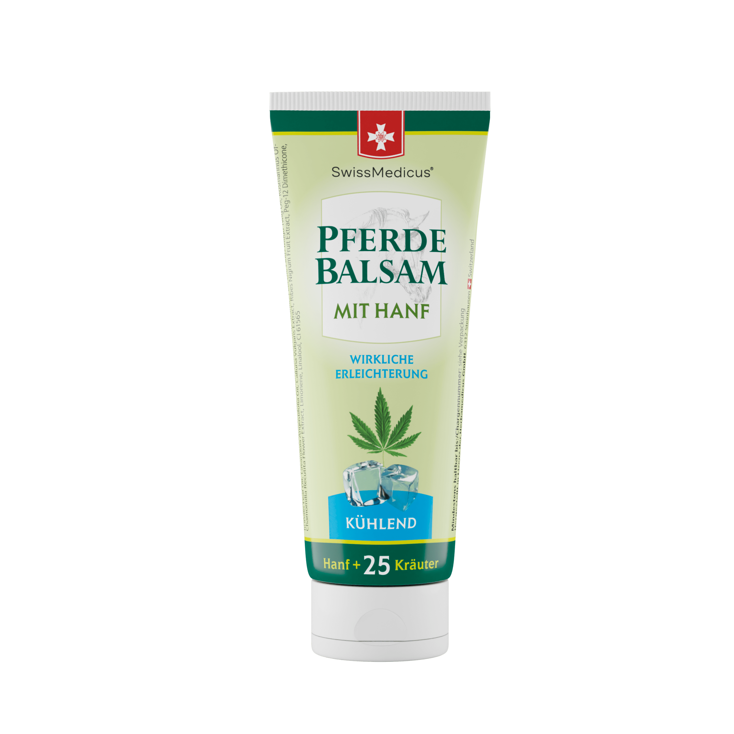 Unguento per cavalli con canapa rinfrescante 75 ml