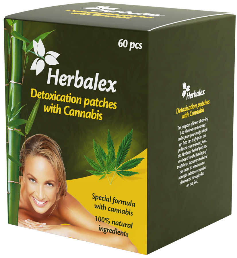 Herbalex Cerotti disintossicanti con cannabis 60 pz.